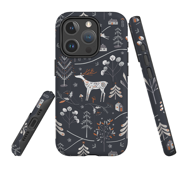 iPhone MagSafe Tough Case -  Winterfold B By Ali Brookes