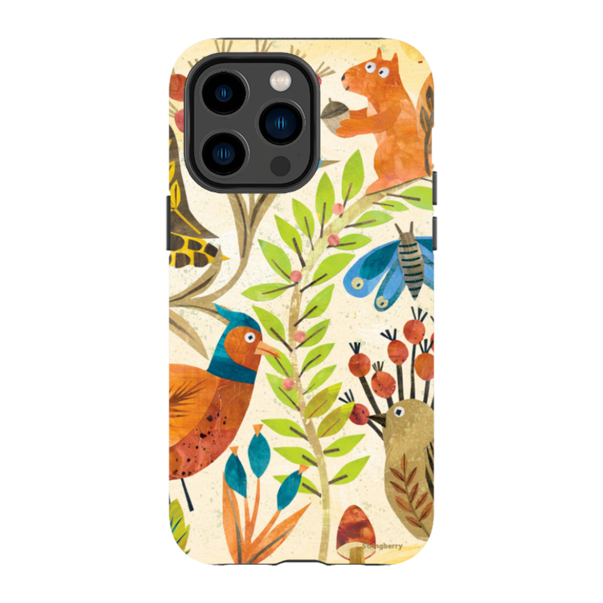iPhone MagSafe Tough Case - Woodland Friends By Tracey English