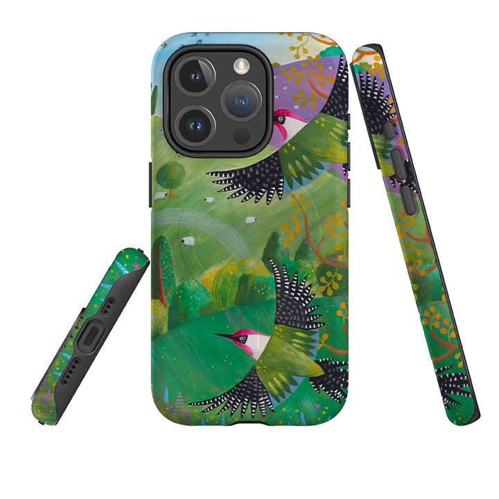 iPhone MagSafe Tough Case - Woodpeckers By Bex Parkin