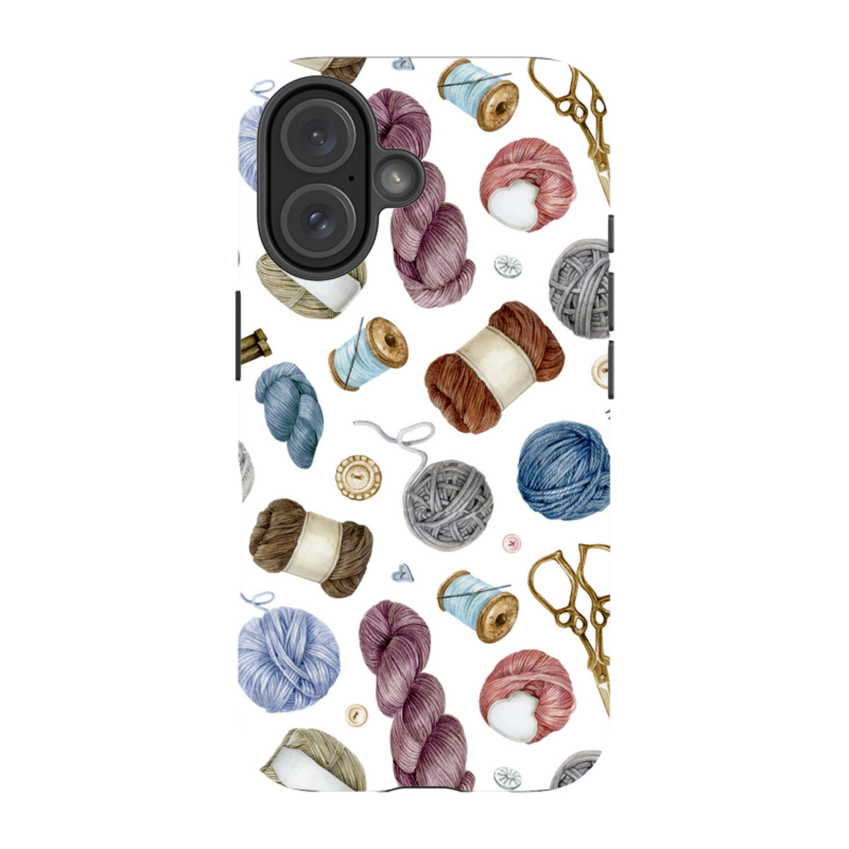 iPhone MagSafe Tough Case - Wool Pattern