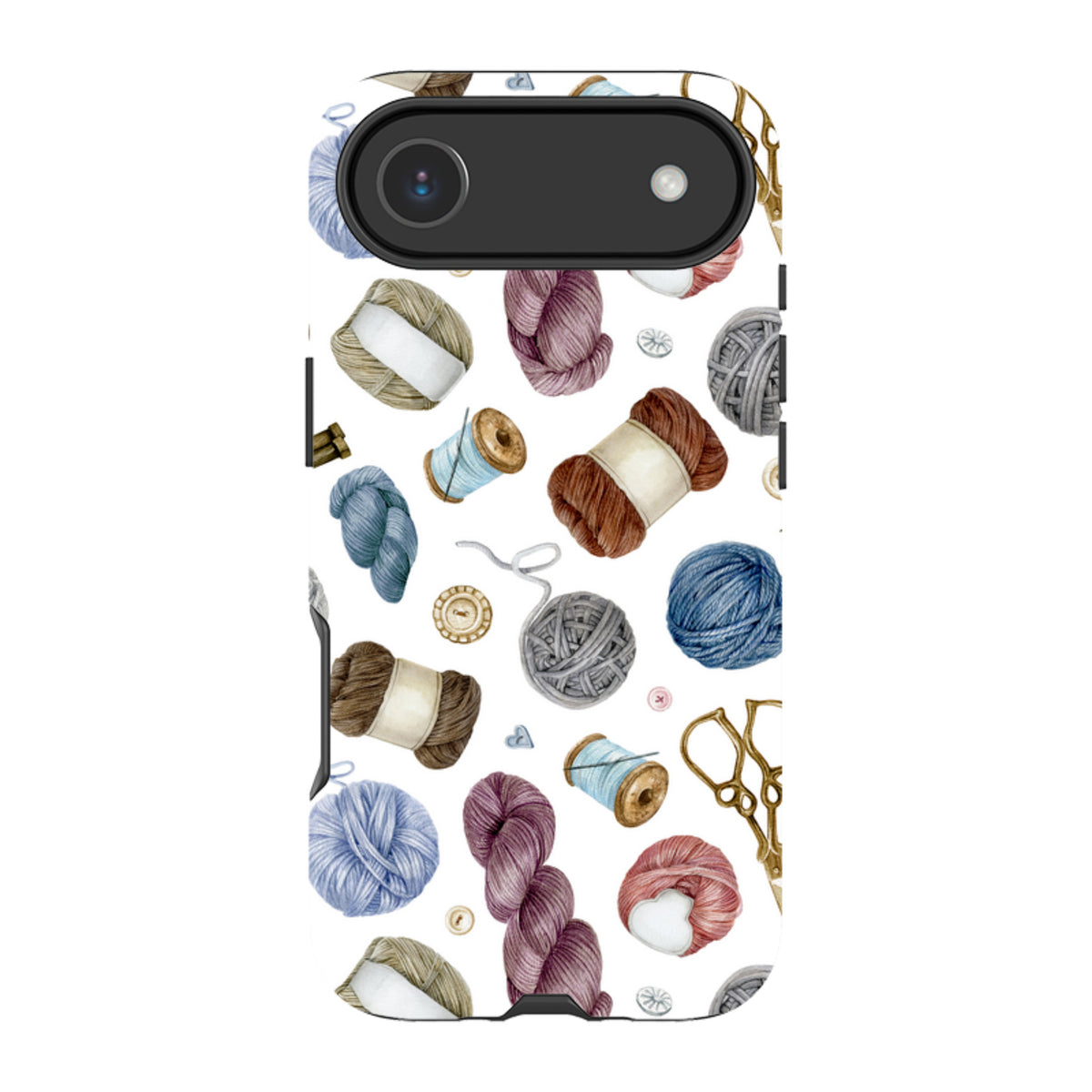iPhone MagSafe Tough Case - Wool Pattern