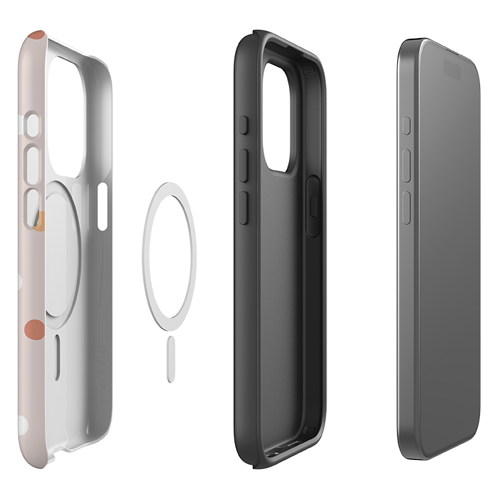 iPhone MagSafe Tough Case -  Xmas Drops Pale