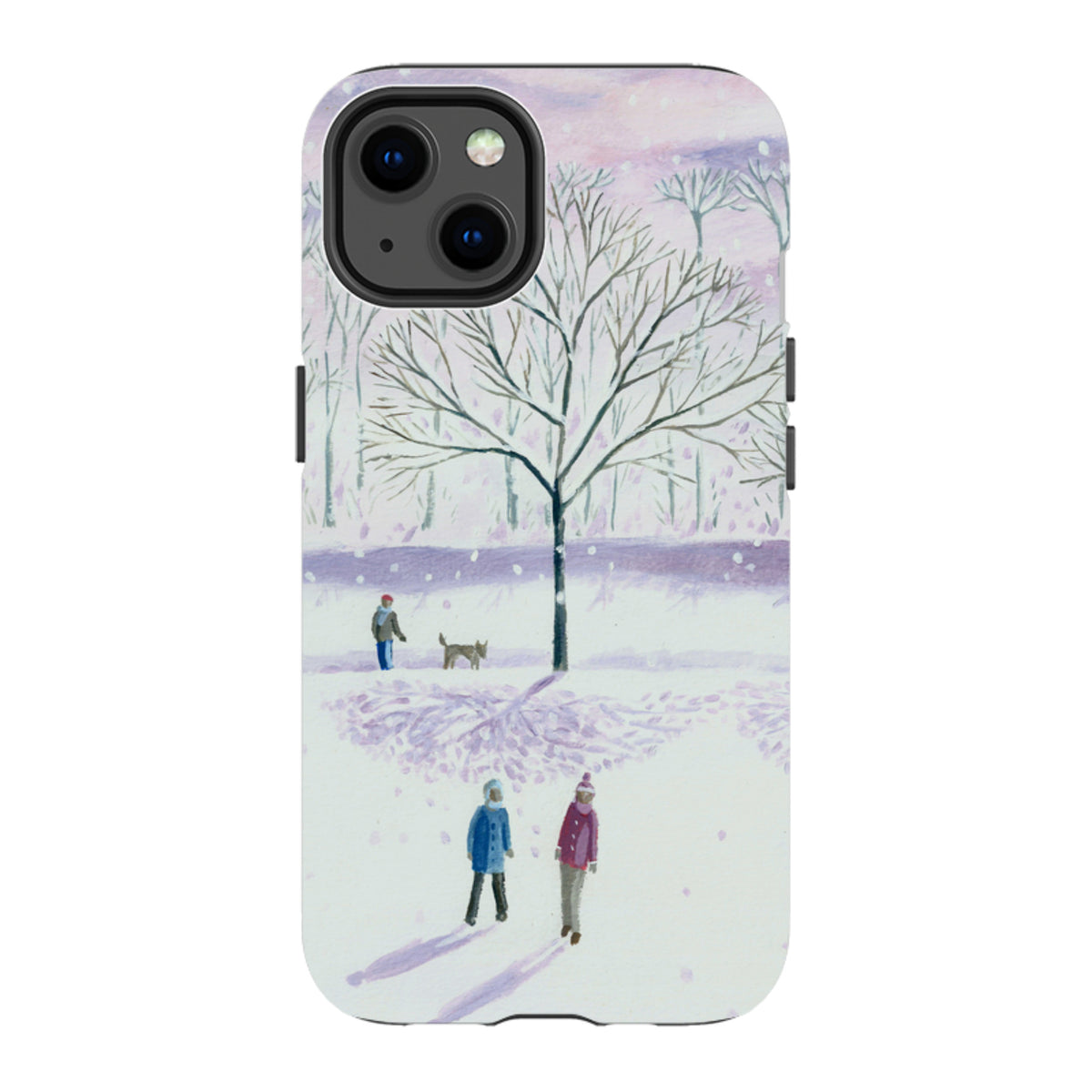 iPhone MagSafe Tough Case - Xmas Park By Mary Stubberfield