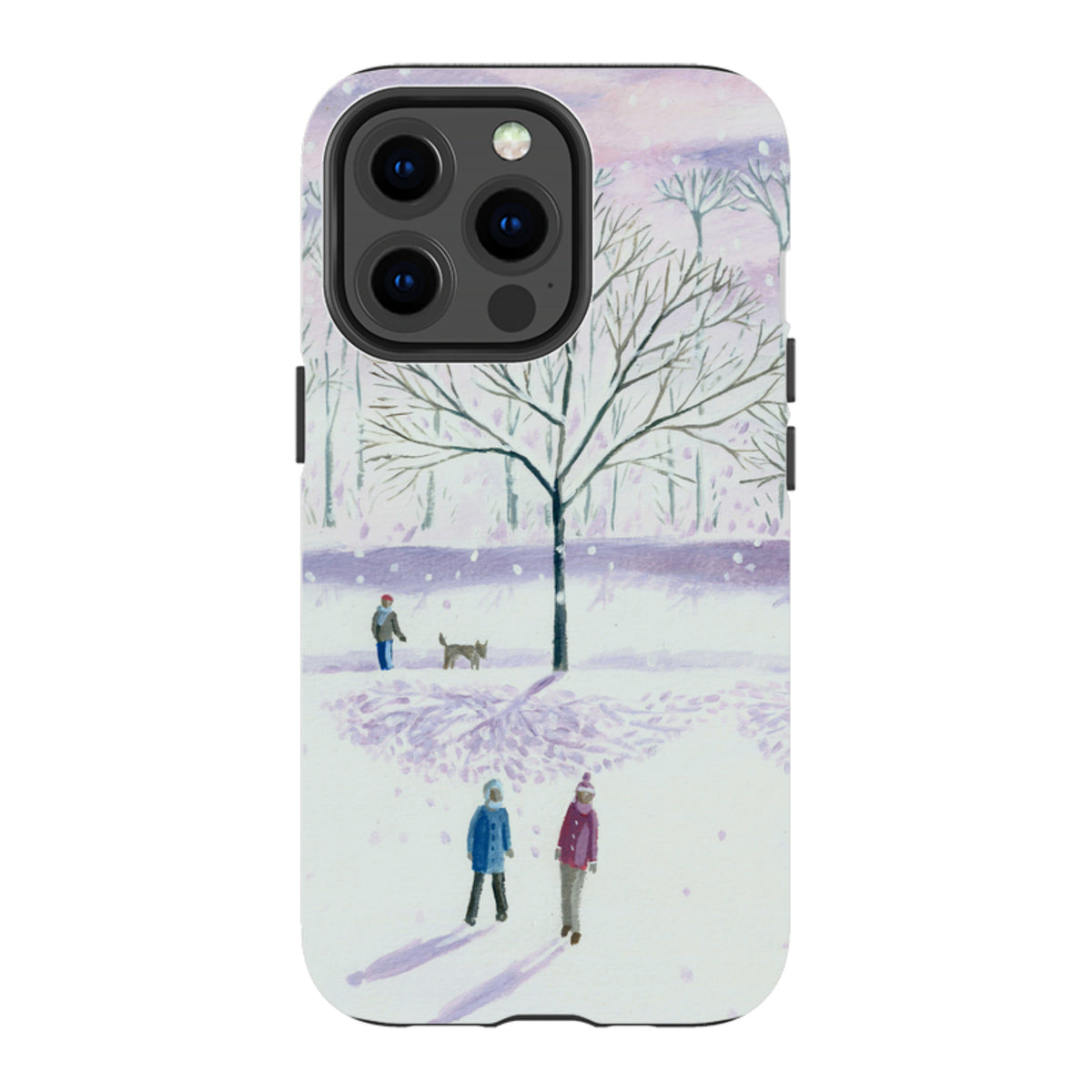 iPhone MagSafe Tough Case - Xmas Park By Mary Stubberfield