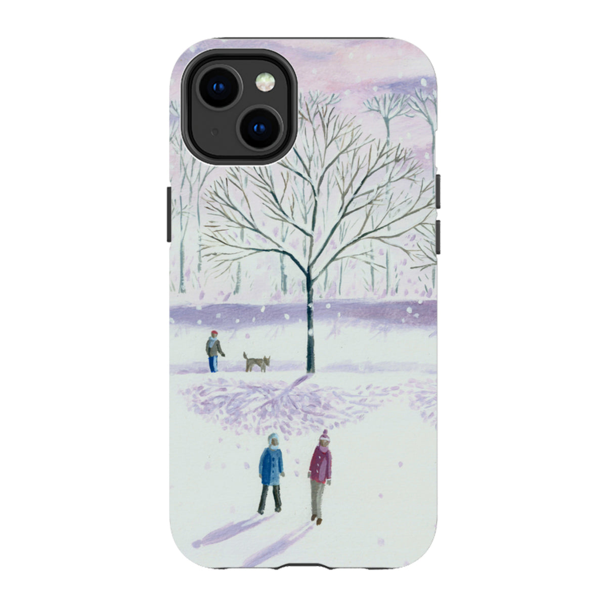 iPhone MagSafe Tough Case - Xmas Park By Mary Stubberfield
