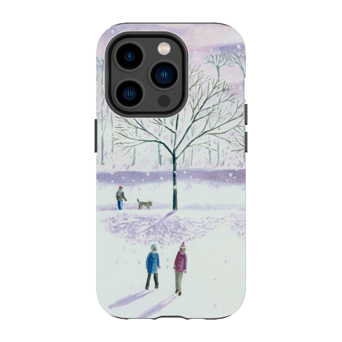 iPhone MagSafe Tough Case - Xmas Park By Mary Stubberfield