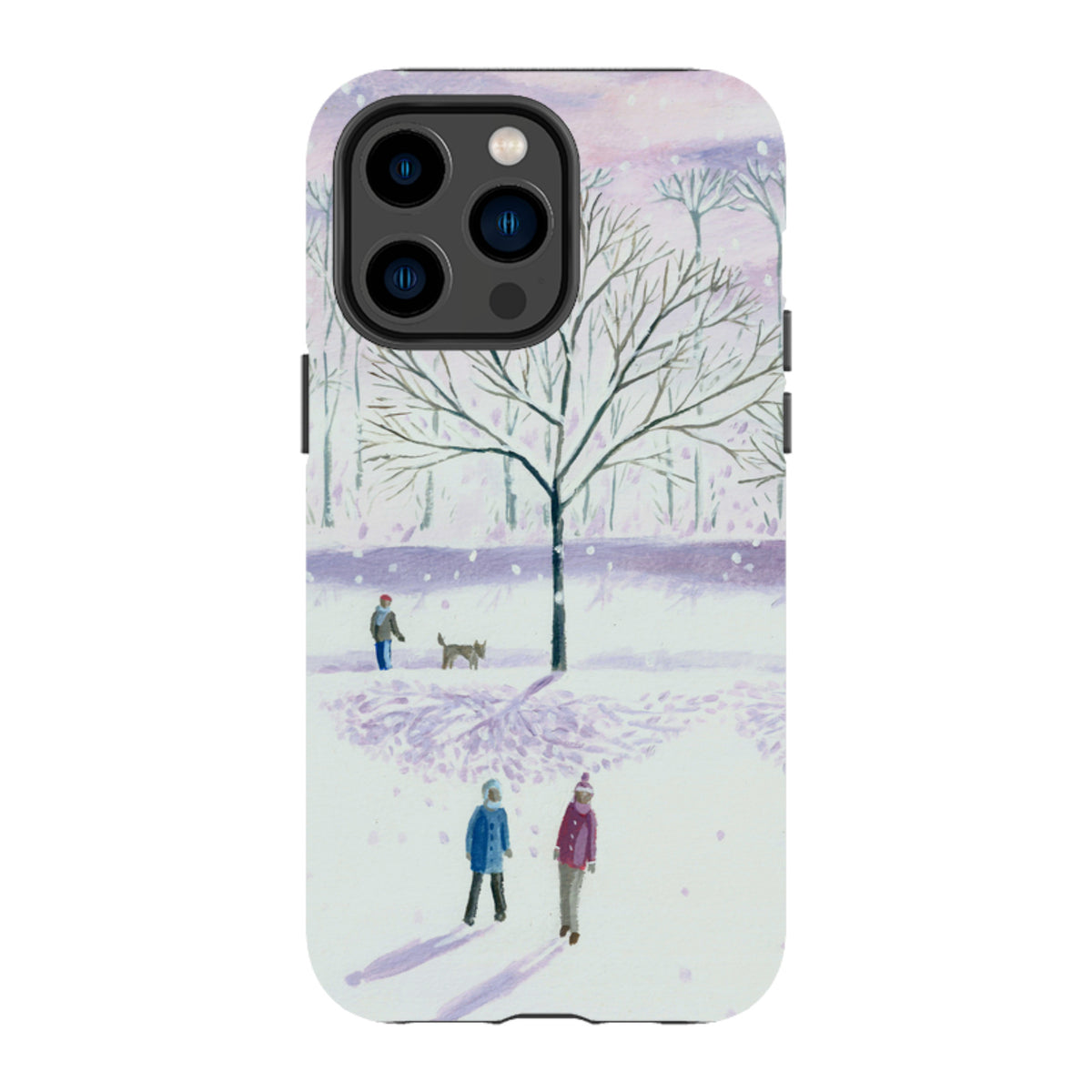 iPhone MagSafe Tough Case - Xmas Park By Mary Stubberfield