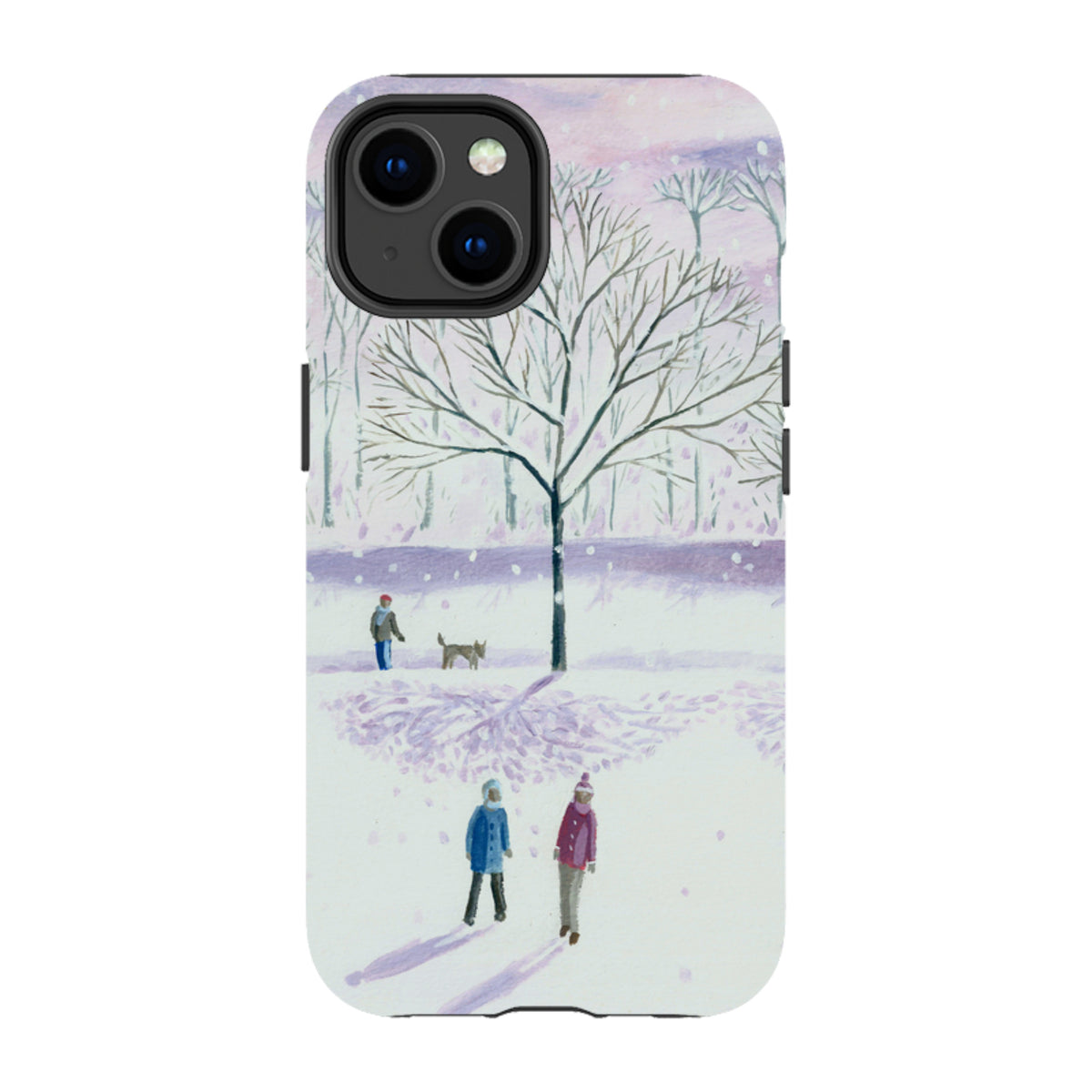 iPhone MagSafe Tough Case - Xmas Park By Mary Stubberfield