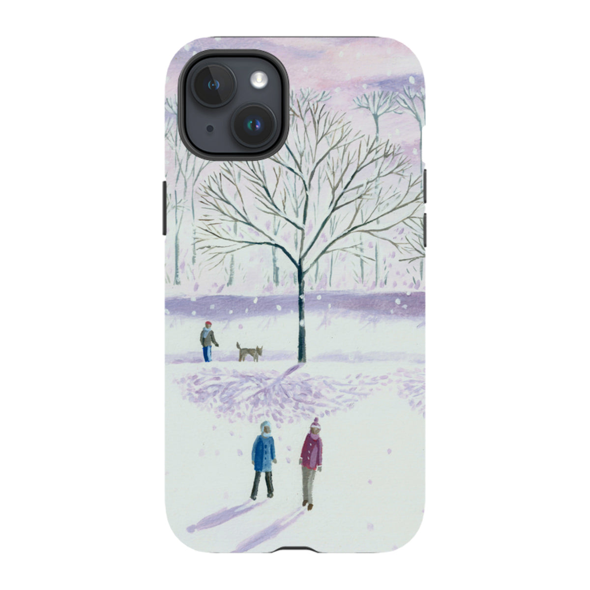iPhone MagSafe Tough Case - Xmas Park By Mary Stubberfield