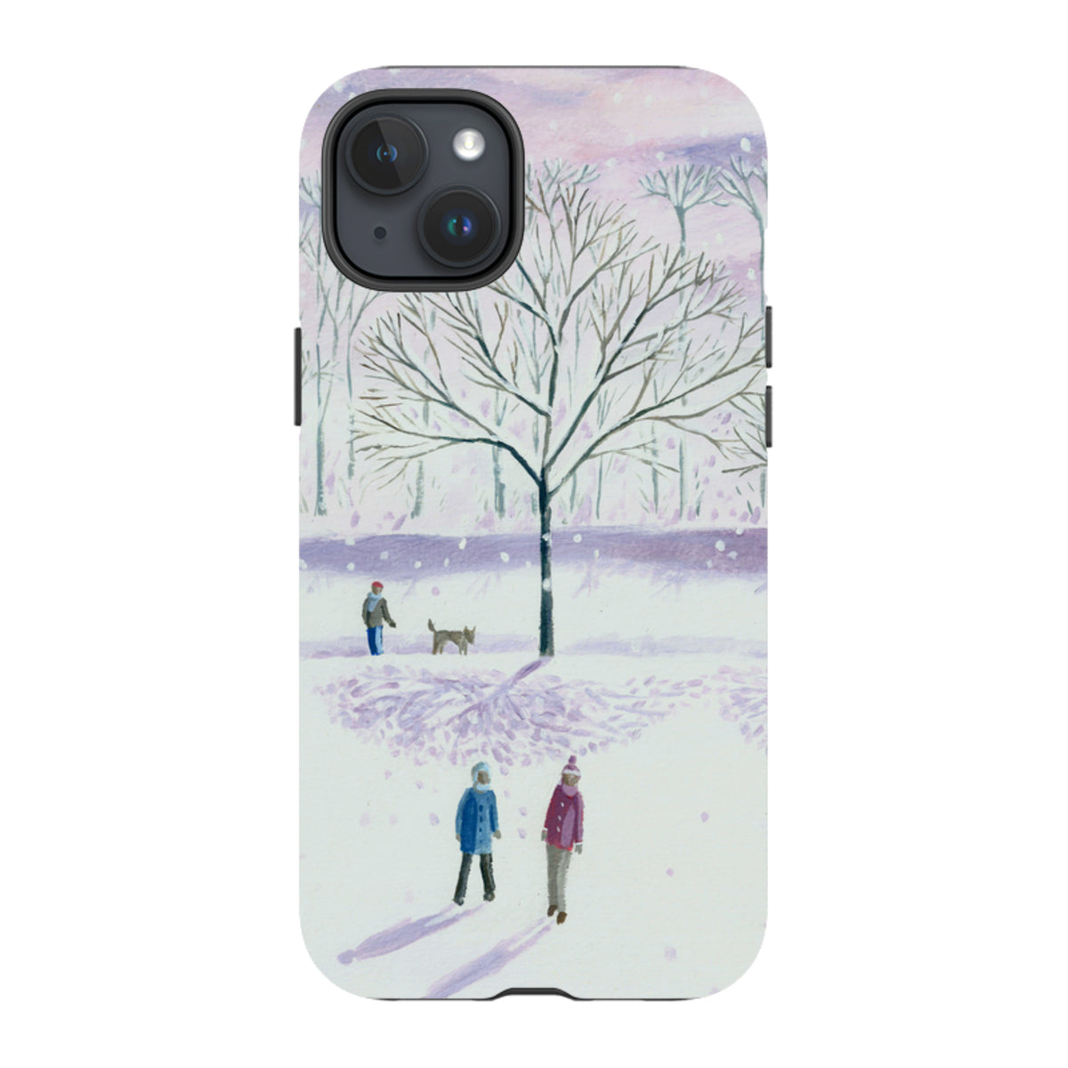 iPhone MagSafe Tough Case - Xmas Park By Mary Stubberfield