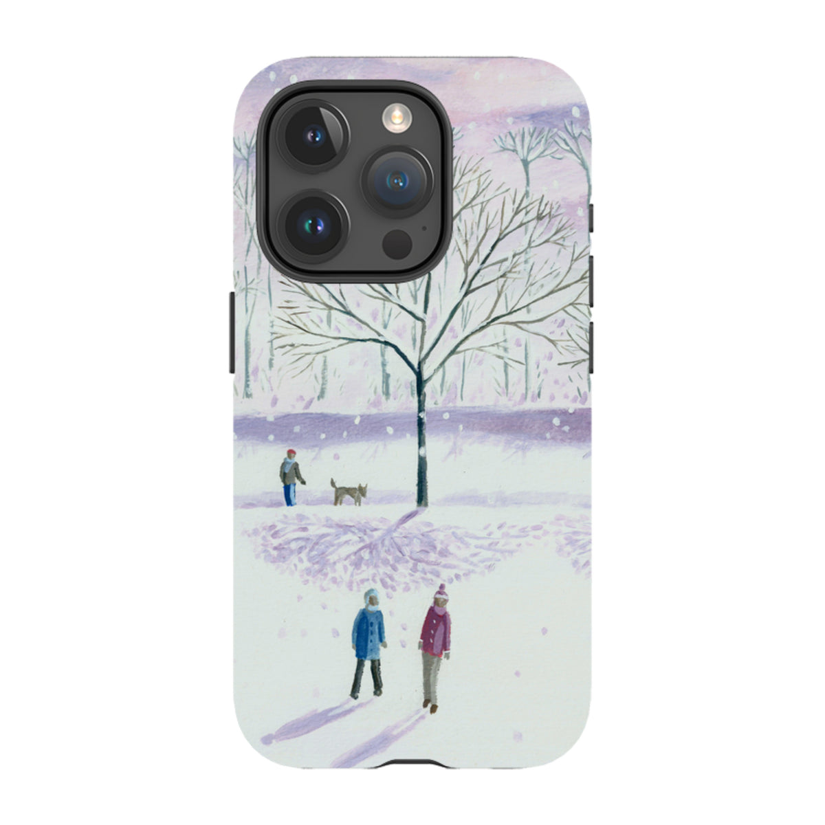 iPhone MagSafe Tough Case - Xmas Park By Mary Stubberfield