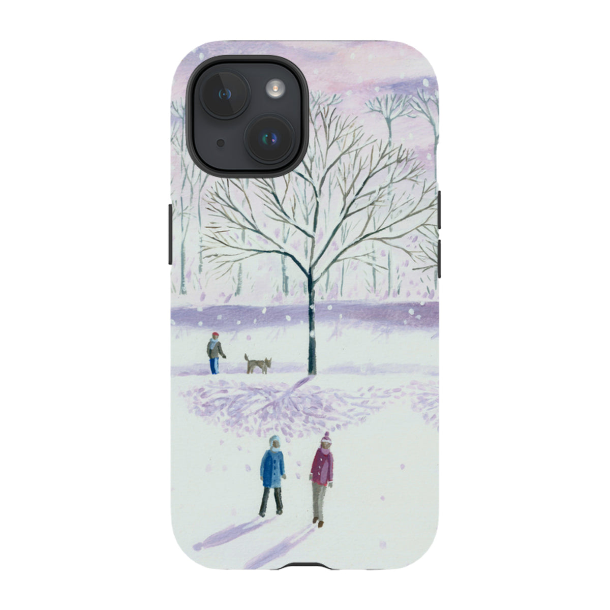 iPhone MagSafe Tough Case - Xmas Park By Mary Stubberfield