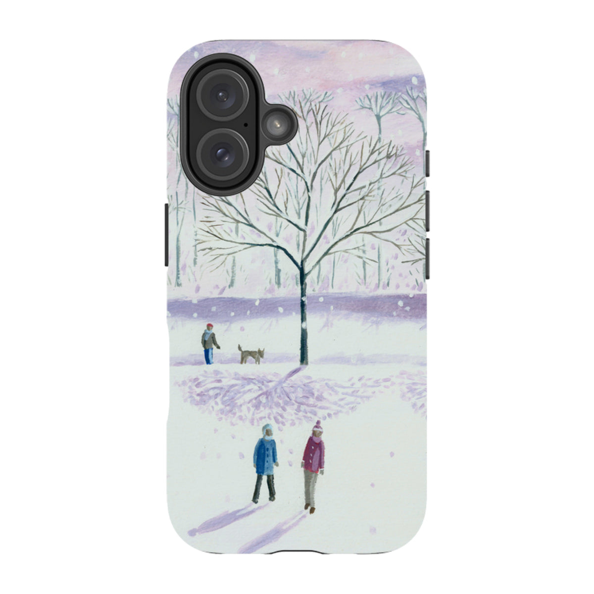 iPhone MagSafe Tough Case - Xmas Park By Mary Stubberfield