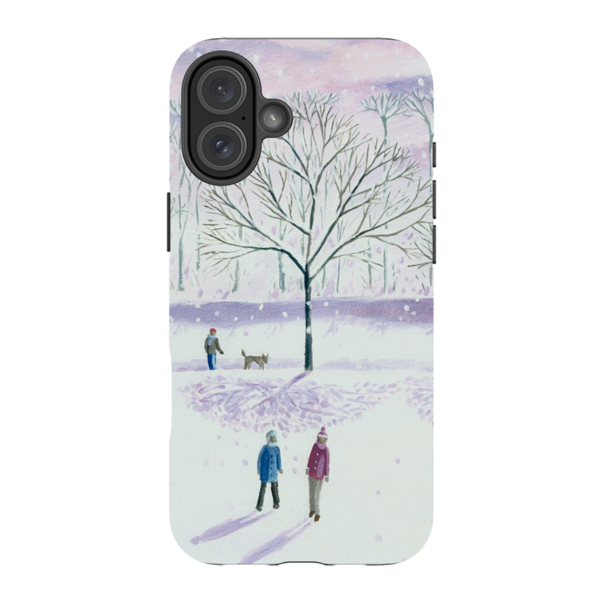 iPhone MagSafe Tough Case - Xmas Park By Mary Stubberfield