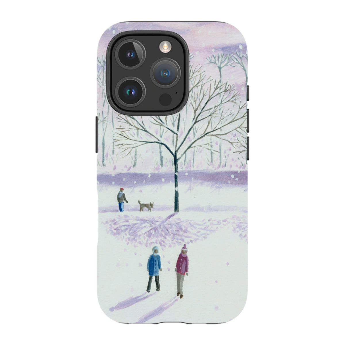 iPhone MagSafe Tough Case - Xmas Park By Mary Stubberfield