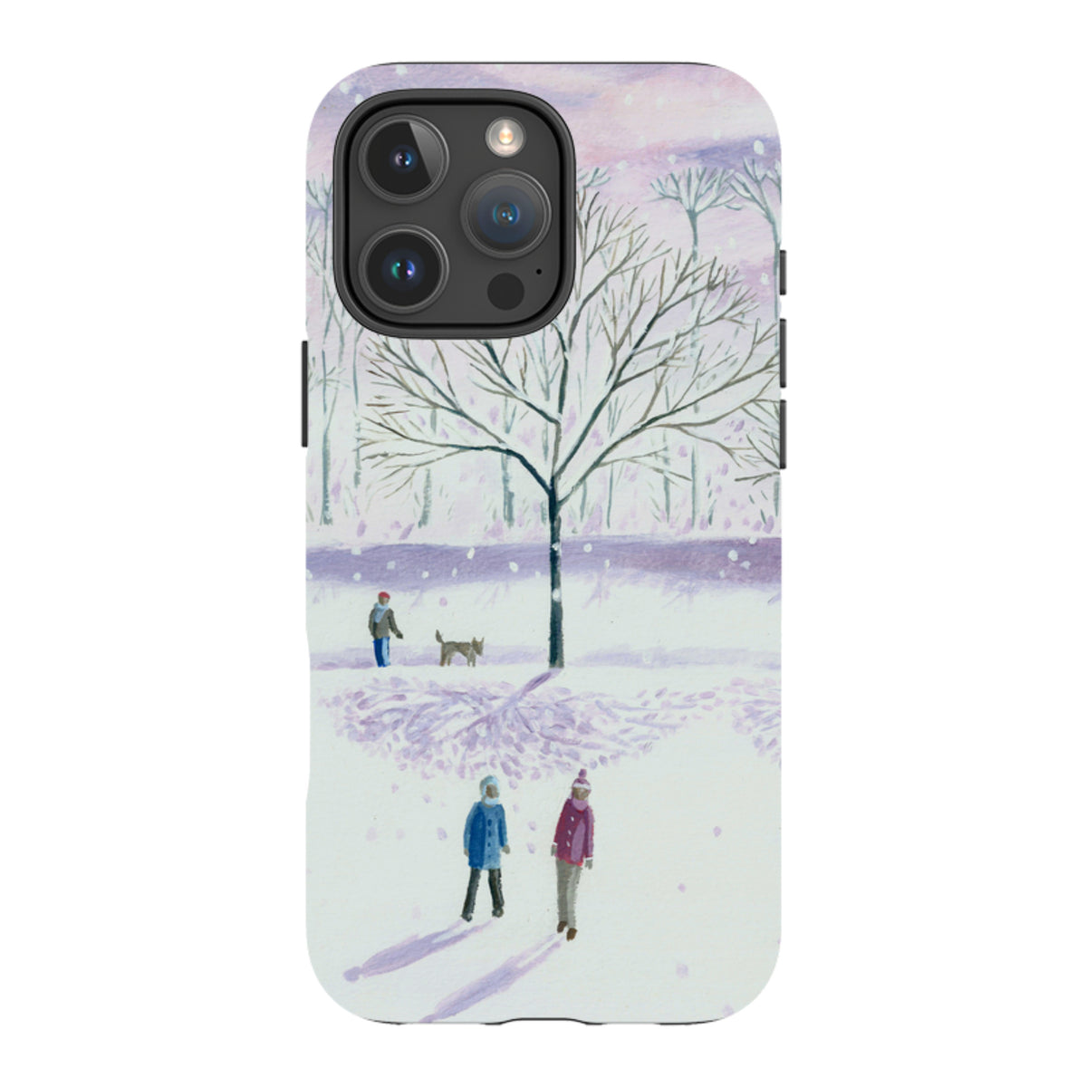 iPhone MagSafe Tough Case - Xmas Park By Mary Stubberfield