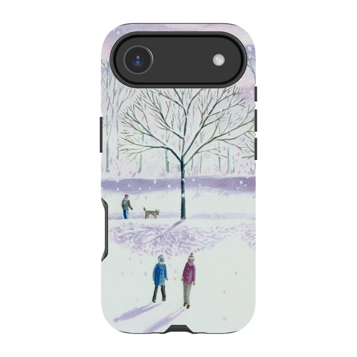iPhone MagSafe Tough Case - Xmas Park By Mary Stubberfield