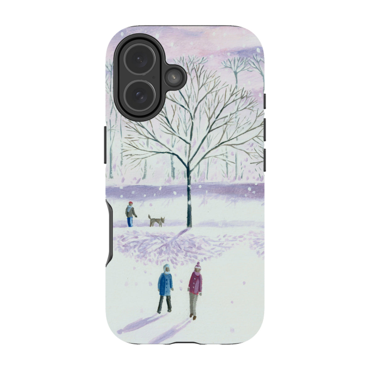 iPhone MagSafe Tough Case - Xmas Park By Mary Stubberfield