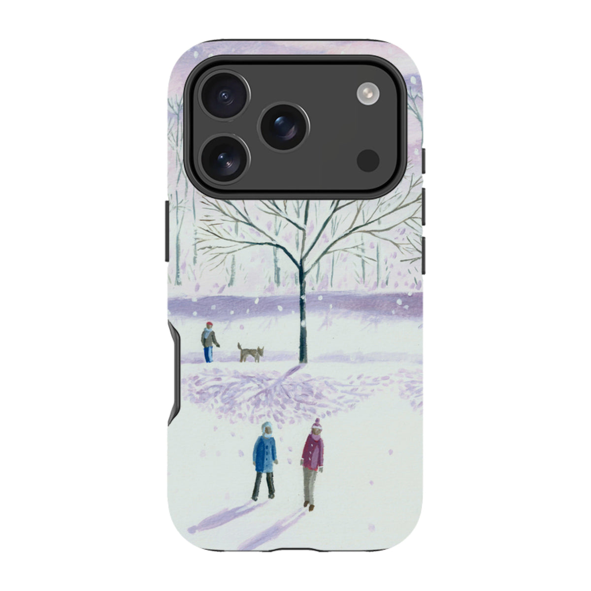 iPhone MagSafe Tough Case - Xmas Park By Mary Stubberfield