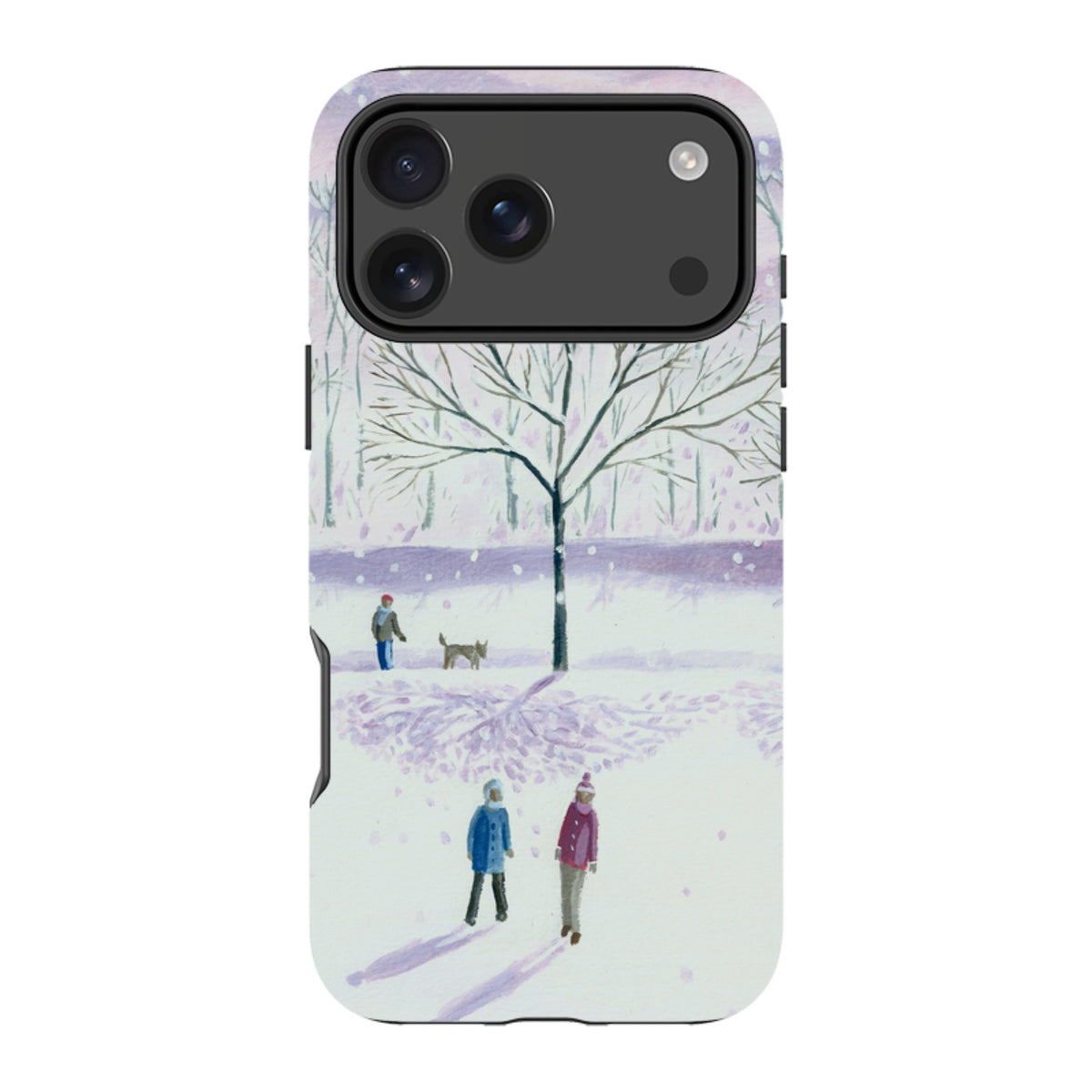 iPhone MagSafe Tough Case - Xmas Park By Mary Stubberfield
