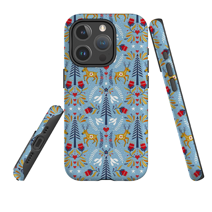 iPhone MagSafe Tough Case -  Xmas Pattern By Suzy Taylor