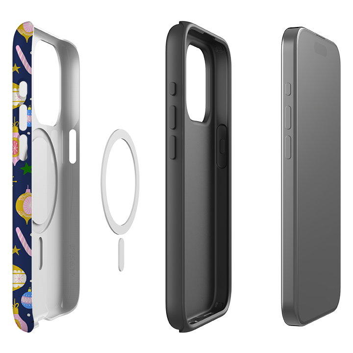 iPhone MagSafe Tough Case - Xmas Pattern II By Bex Parkin