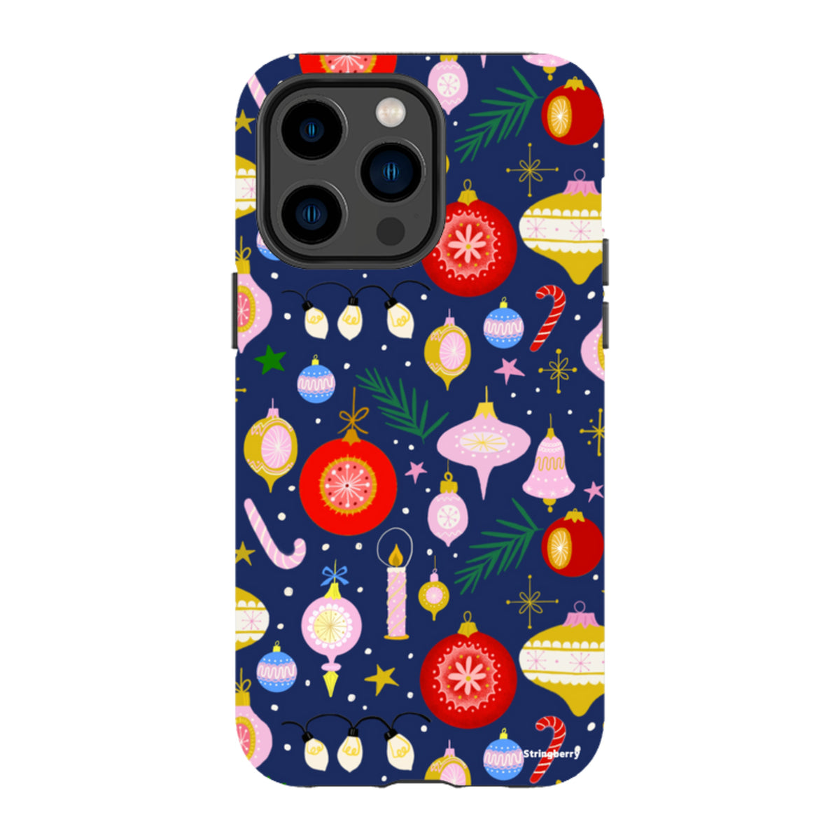 iPhone MagSafe Tough Case - Xmas Pattern II By Bex Parkin