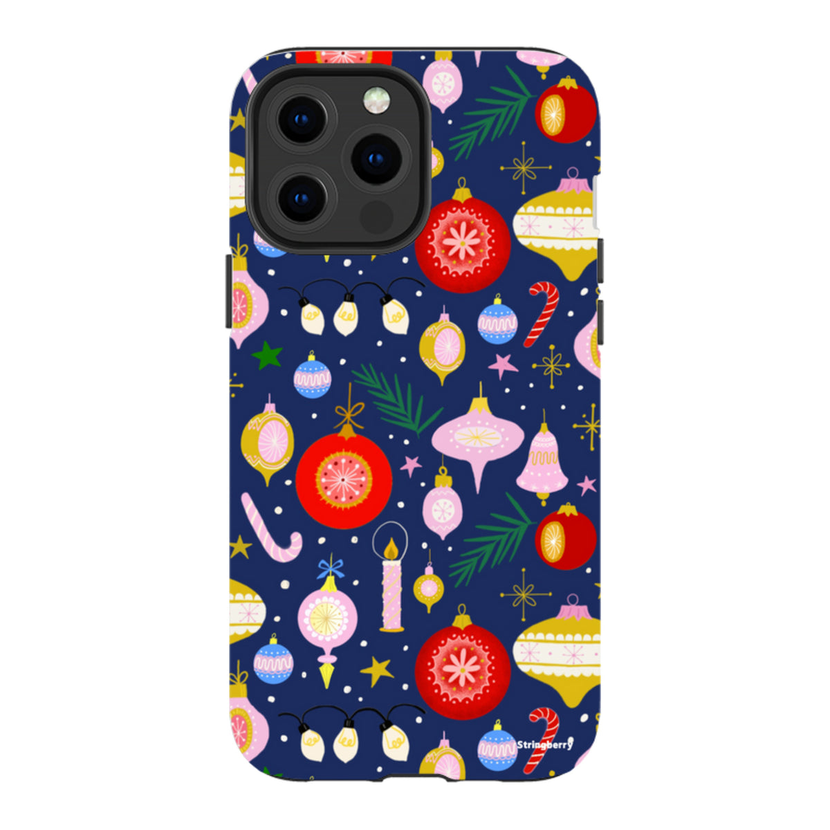 iPhone MagSafe Tough Case - Xmas Pattern II By Bex Parkin