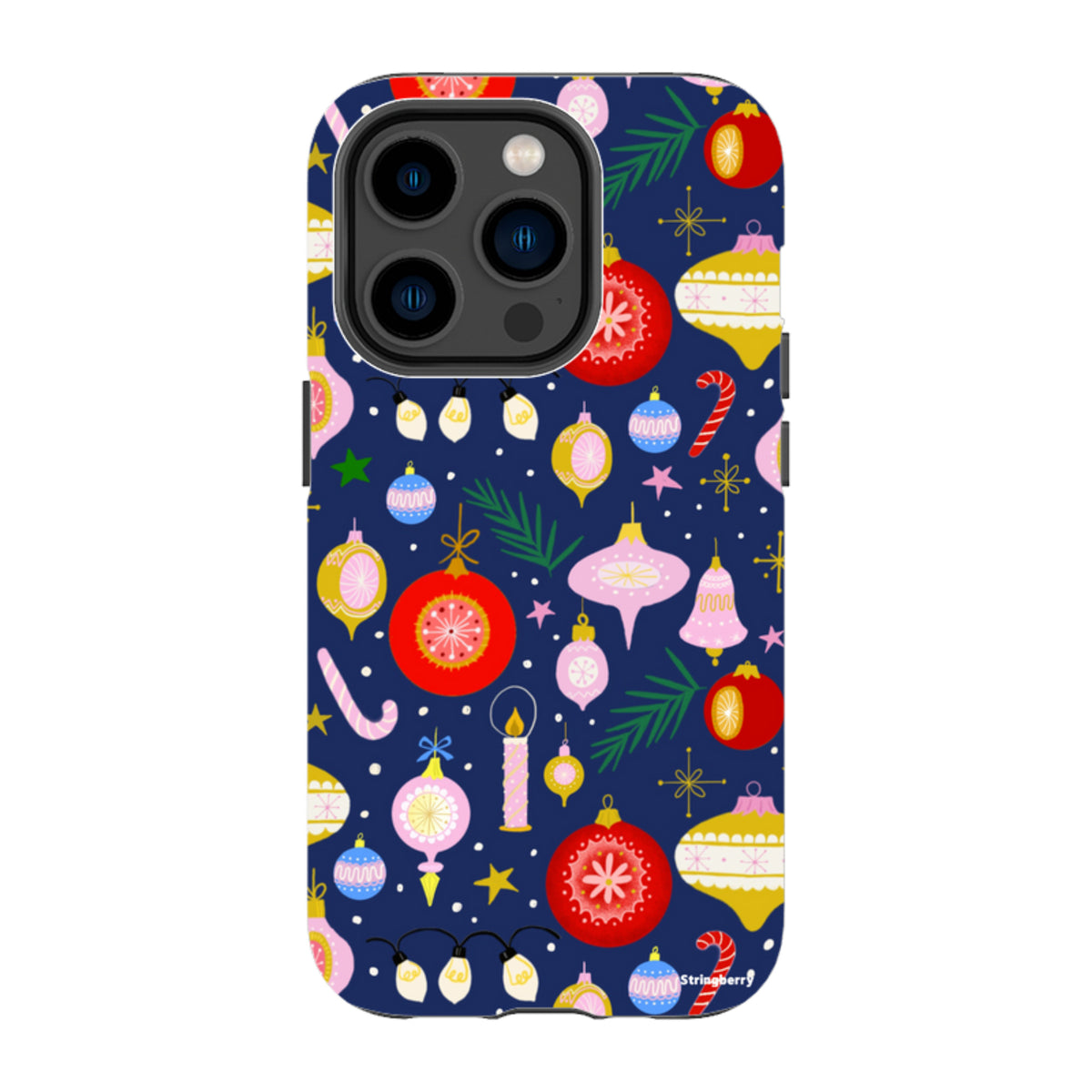 iPhone MagSafe Tough Case - Xmas Pattern II By Bex Parkin