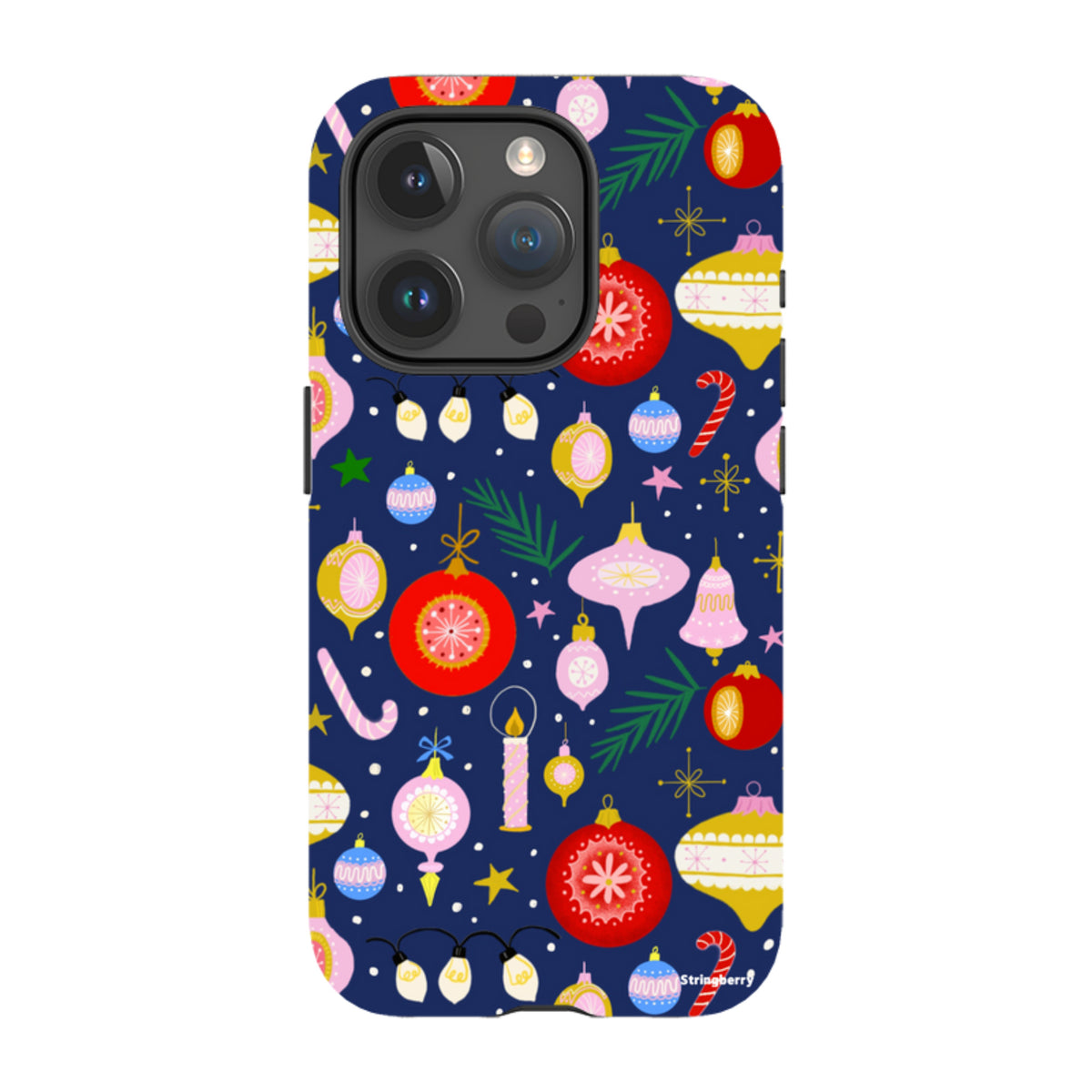 iPhone MagSafe Tough Case - Xmas Pattern II By Bex Parkin
