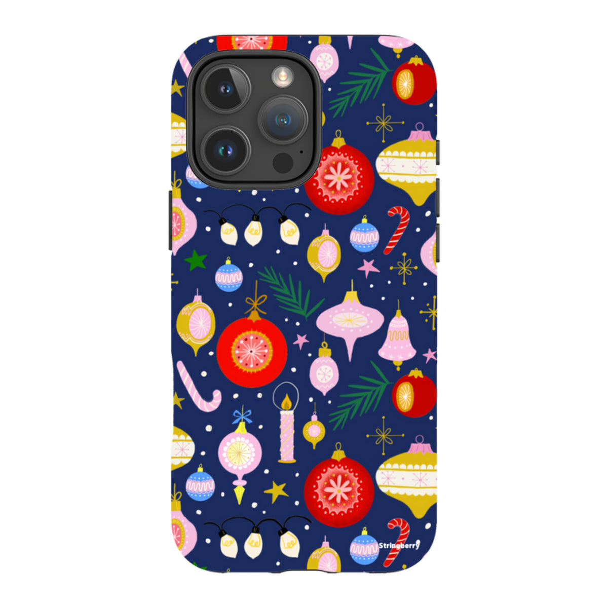 iPhone MagSafe Tough Case - Xmas Pattern II By Bex Parkin
