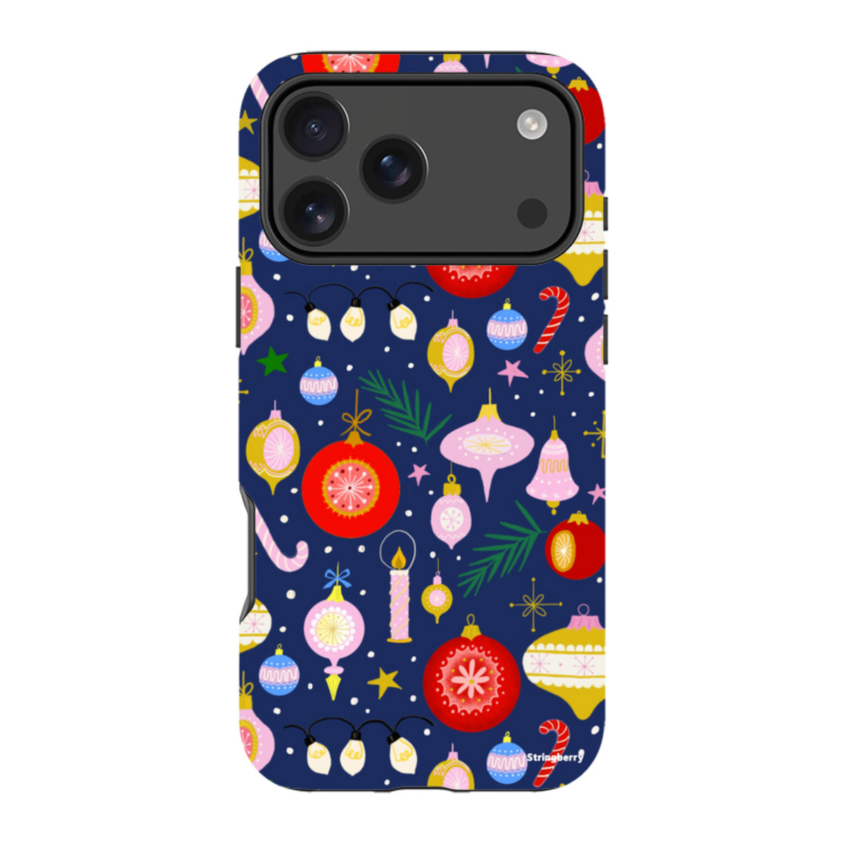 iPhone MagSafe Tough Case - Xmas Pattern II By Bex Parkin