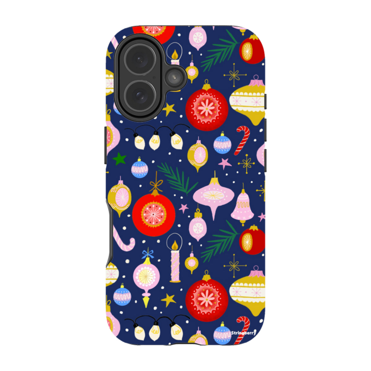 iPhone MagSafe Tough Case - Xmas Pattern II By Bex Parkin