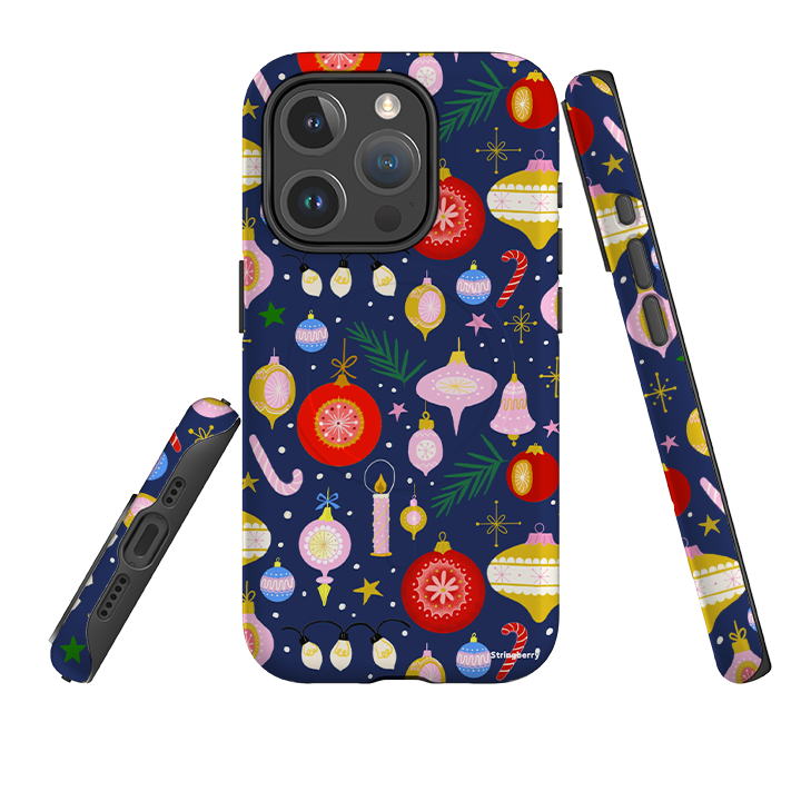 iPhone MagSafe Tough Case – Weihnachtsmuster II von Bex Parkin
