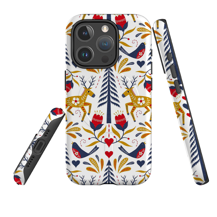 iPhone MagSafe Tough Case -  Xmas Pattern II By Suzy Taylor