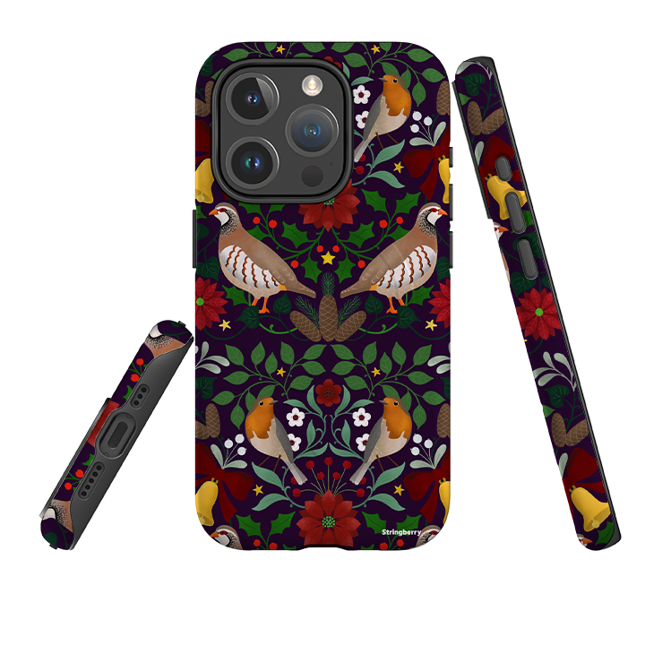 iPhone MagSafe Tough Case - Xmas Pattern III By Bex Parkin