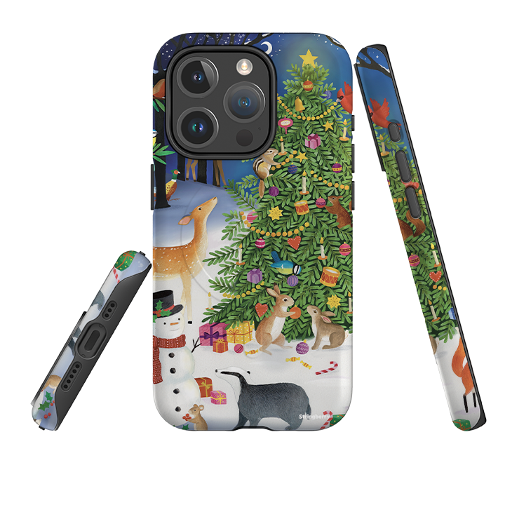 iPhone MagSafe Tough Case - Xmas Pattern IV By Bex Parkin