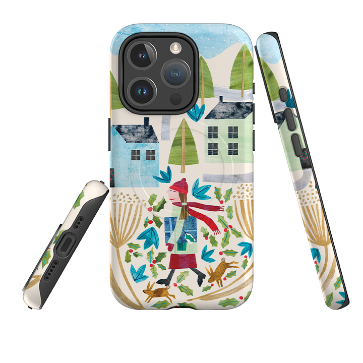 iPhone MagSafe Tough Case - Xmas Presents By Tracey English