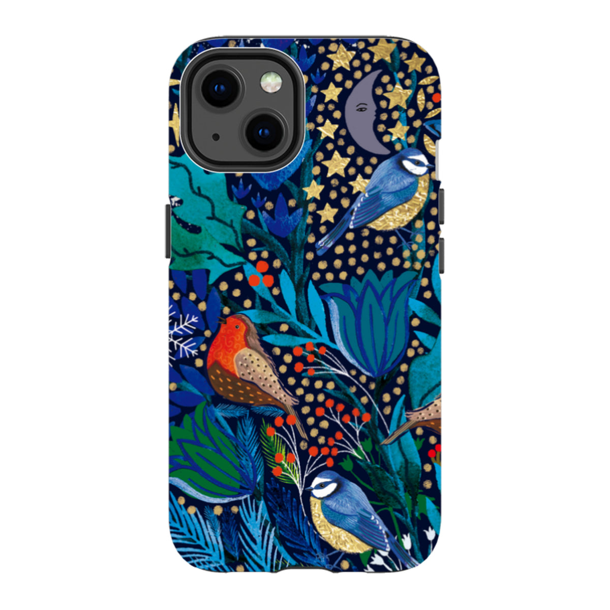 iPhone MagSafe Tough Case - Xmas Robin I By Emma Frances Grant