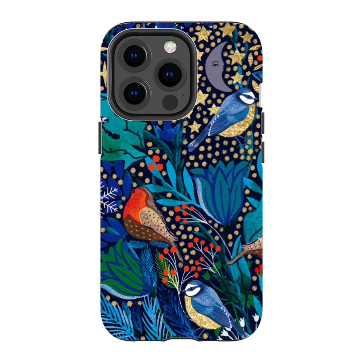 iPhone MagSafe Tough Case - Xmas Robin I By Emma Frances Grant
