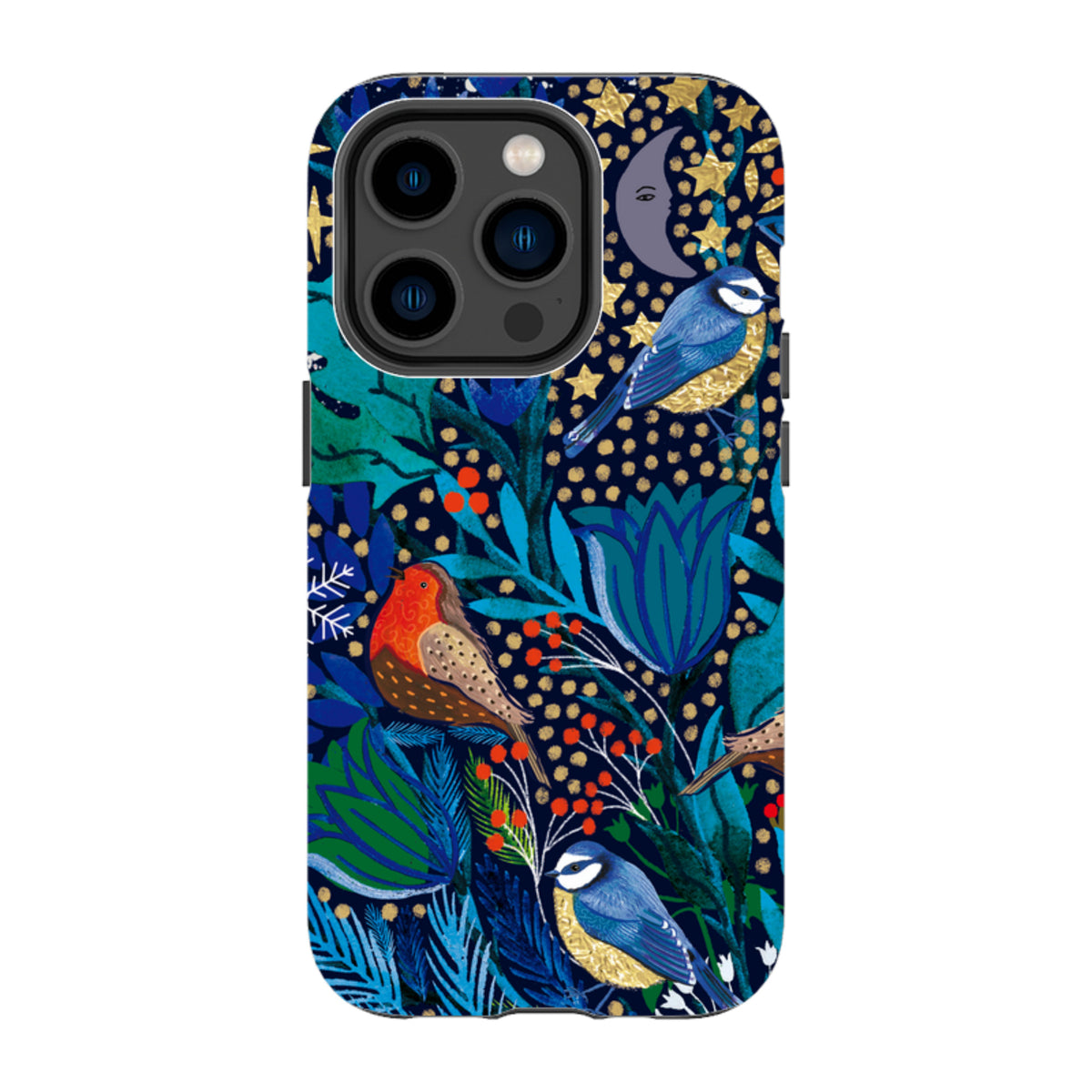 iPhone MagSafe Tough Case - Xmas Robin I By Emma Frances Grant