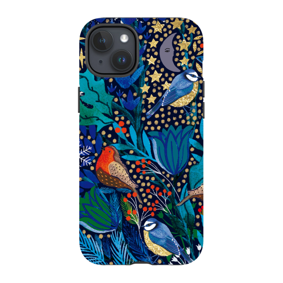 iPhone MagSafe Tough Case - Xmas Robin I By Emma Frances Grant