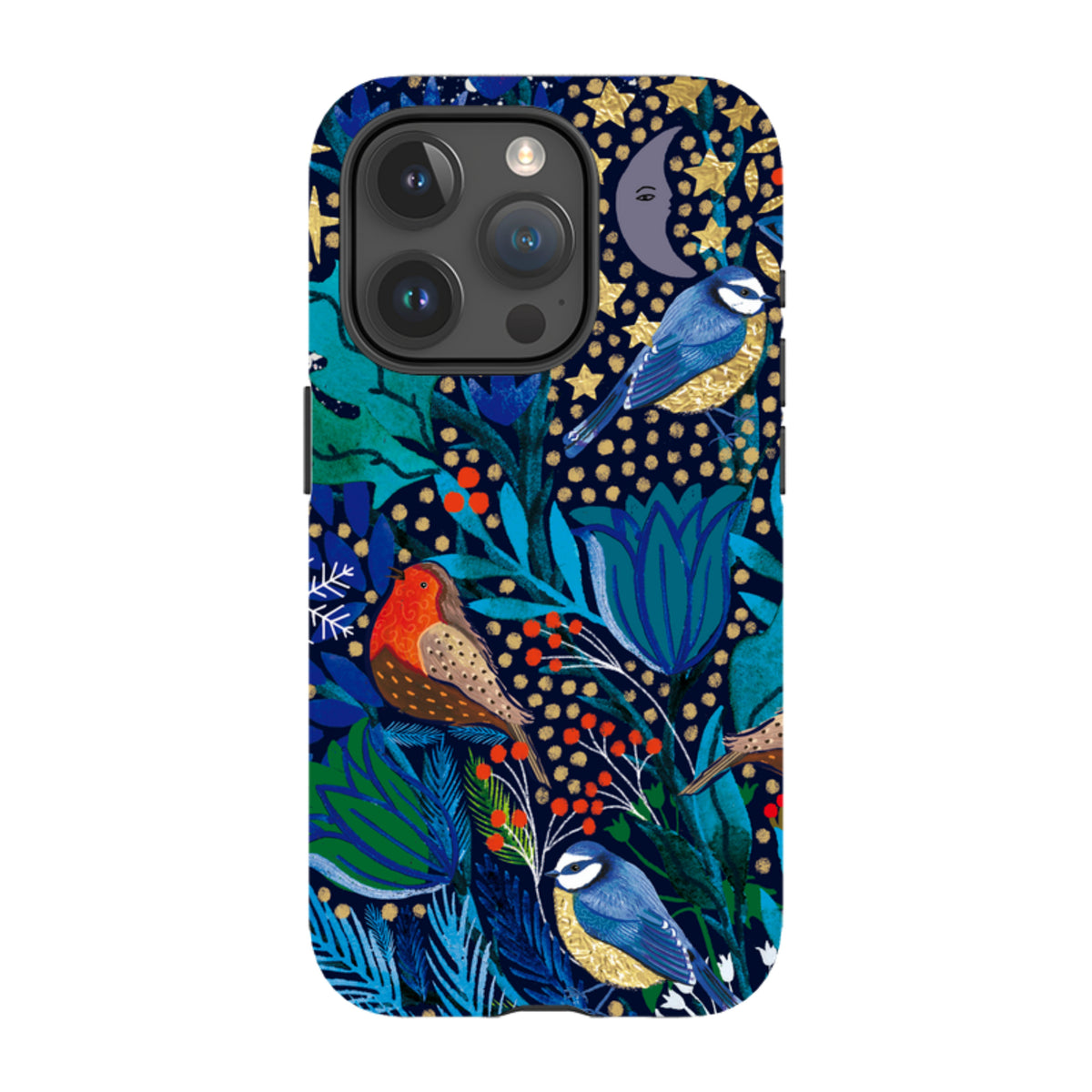 iPhone MagSafe Tough Case - Xmas Robin I By Emma Frances Grant