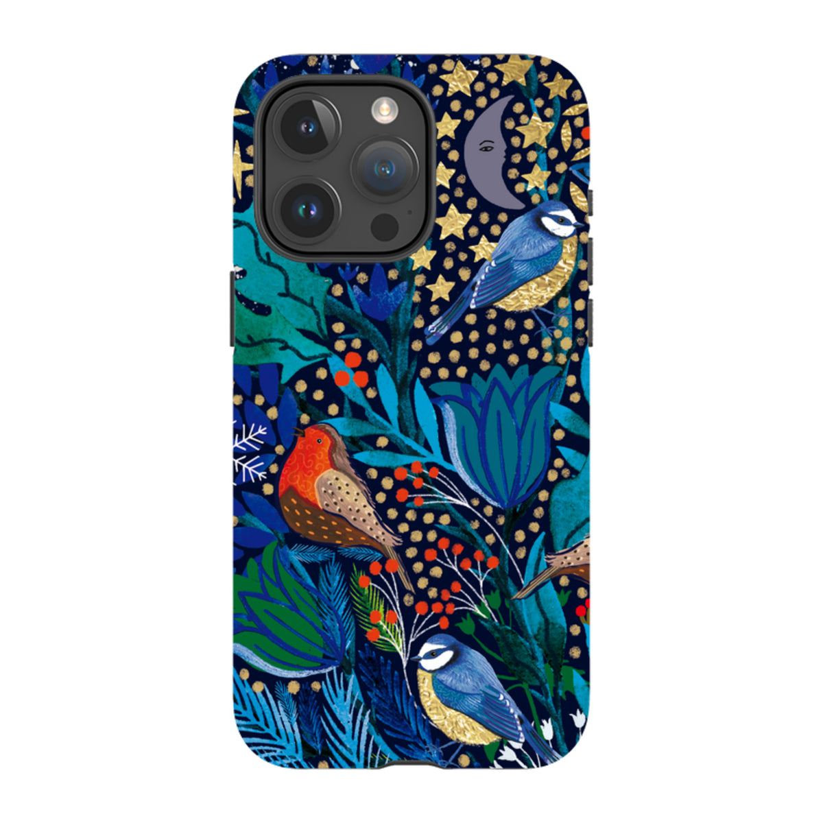 iPhone MagSafe Tough Case - Xmas Robin I By Emma Frances Grant