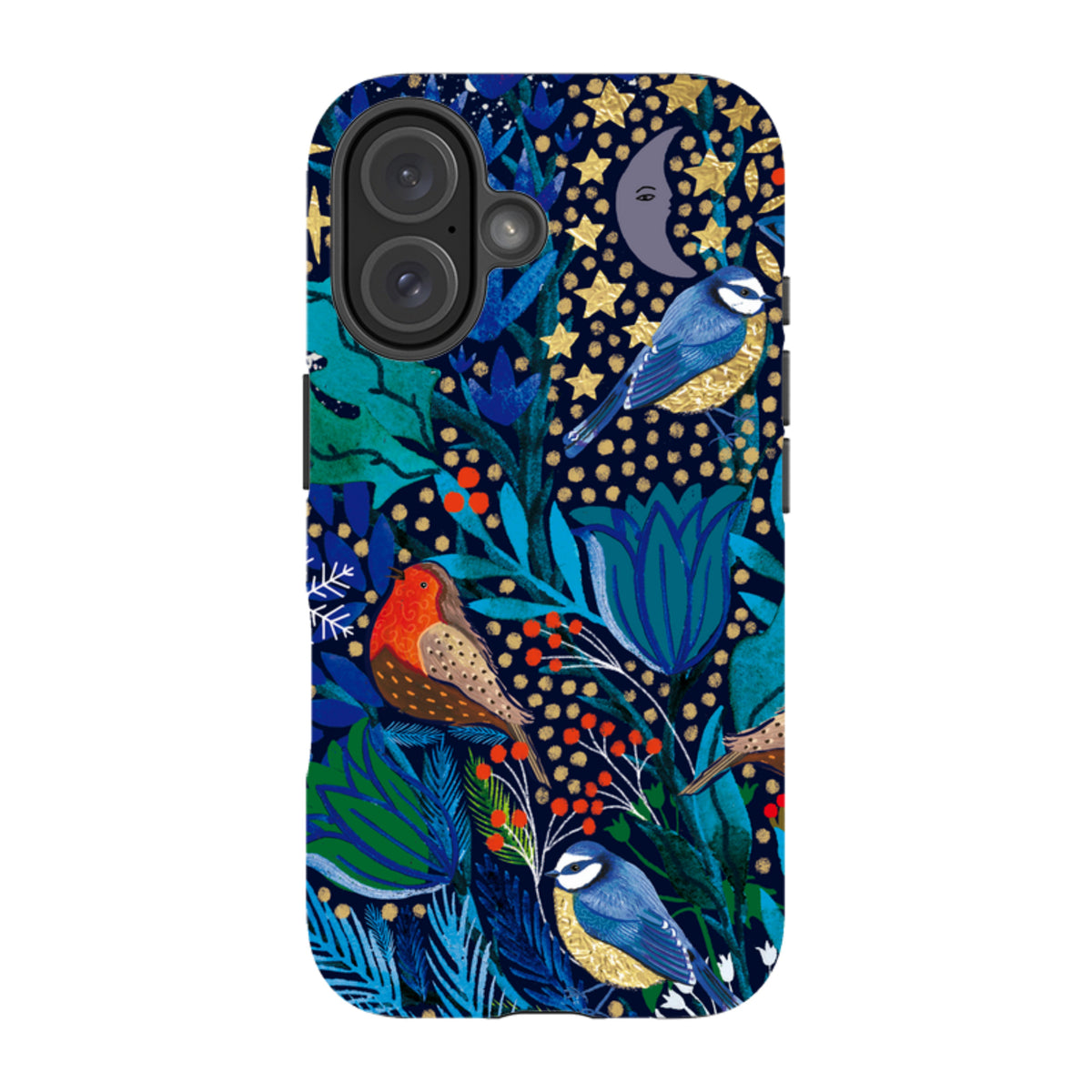 iPhone MagSafe Tough Case - Xmas Robin I By Emma Frances Grant