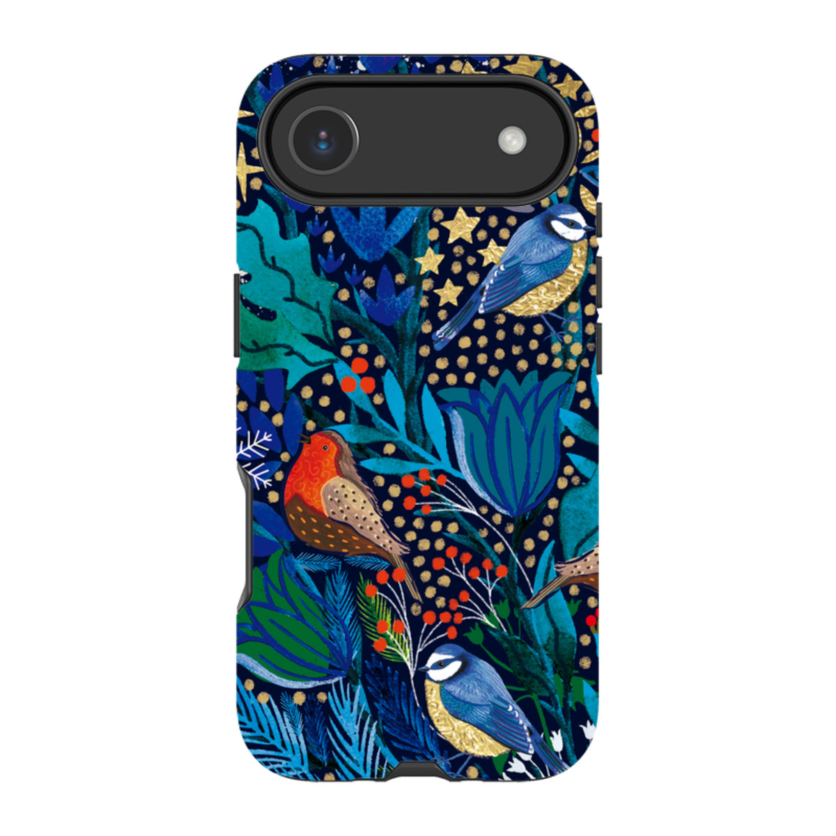 iPhone MagSafe Tough Case - Xmas Robin I By Emma Frances Grant