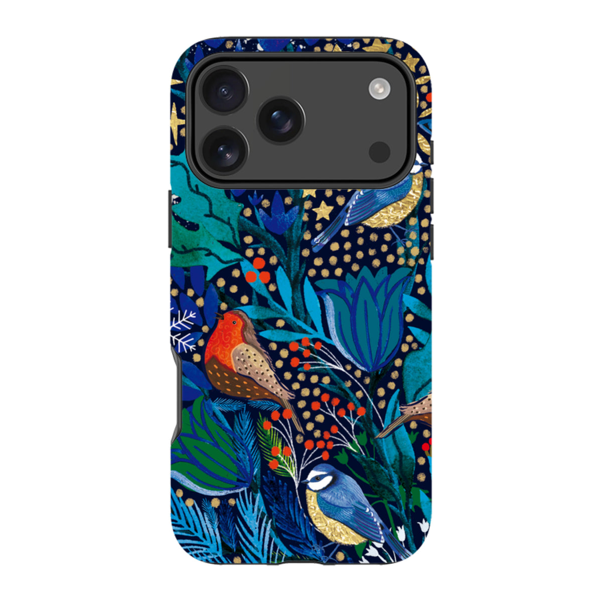 iPhone MagSafe Tough Case - Xmas Robin I By Emma Frances Grant