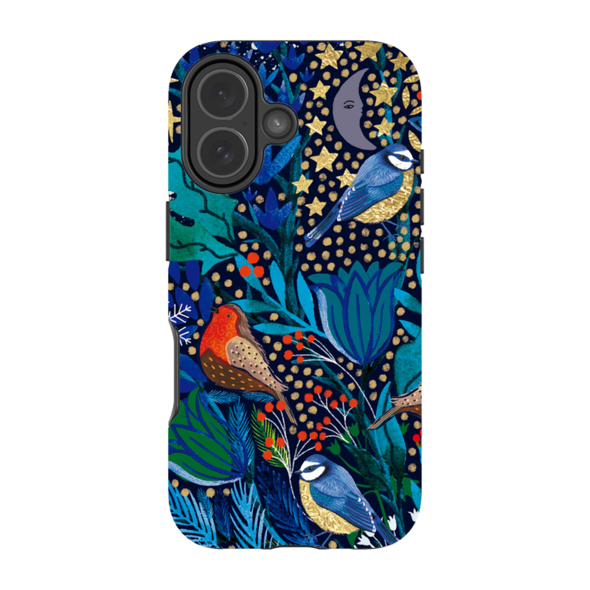iPhone MagSafe Tough Case - Xmas Robin I By Emma Frances Grant