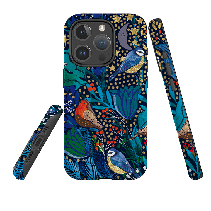 iPhone MagSafe Tough Case - Xmas Robin I By Emma Frances Grant
