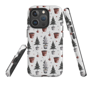 iPhone MagSafe Tough Case - Xmas Tree Pattern